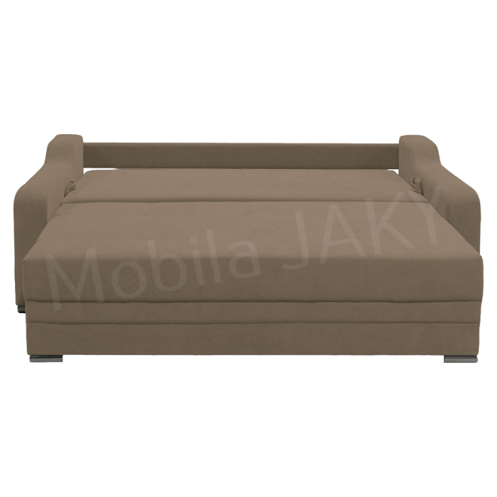Canapea extensibila Gina, 3 locuri, cappuccino, cu lada de depozitare, dimensiune 226x98x78 cm [5]
