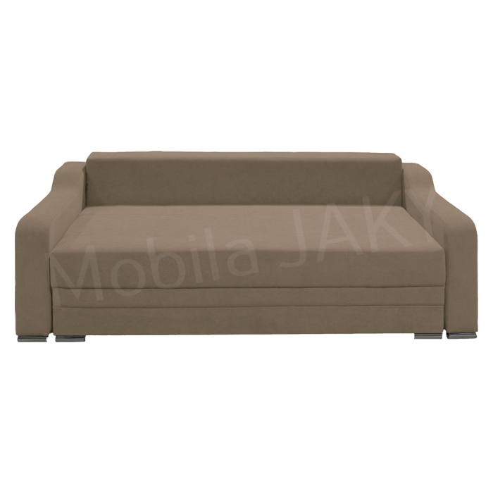 Canapea extensibila Gina, 3 locuri, cappuccino, cu lada de depozitare, dimensiune 226x98x78 cm [3]