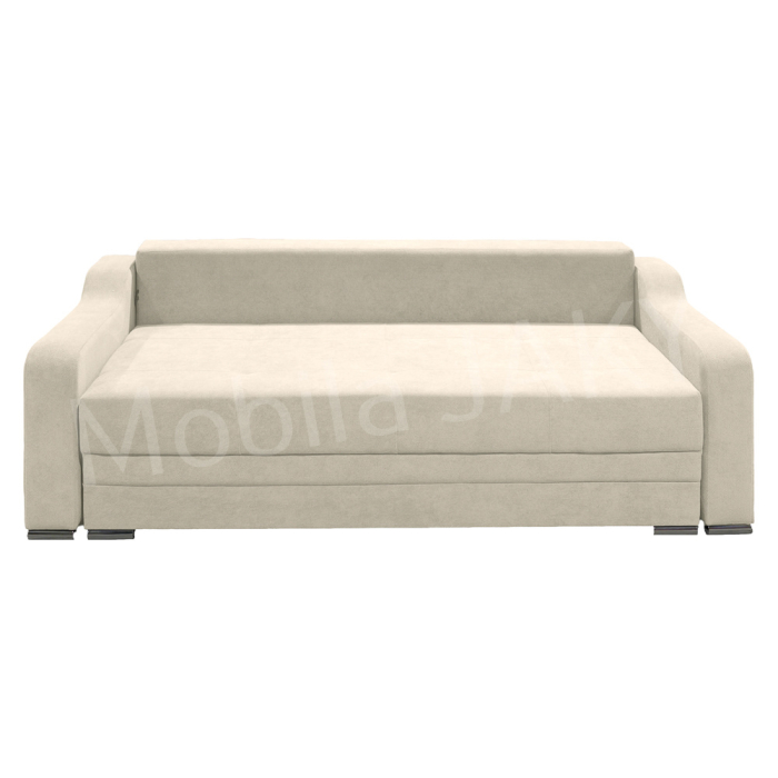 Canapea extensibila Gina, 3 locuri, crem, cu lada de depozitare, dimensiune 226x98x78 cm [3]