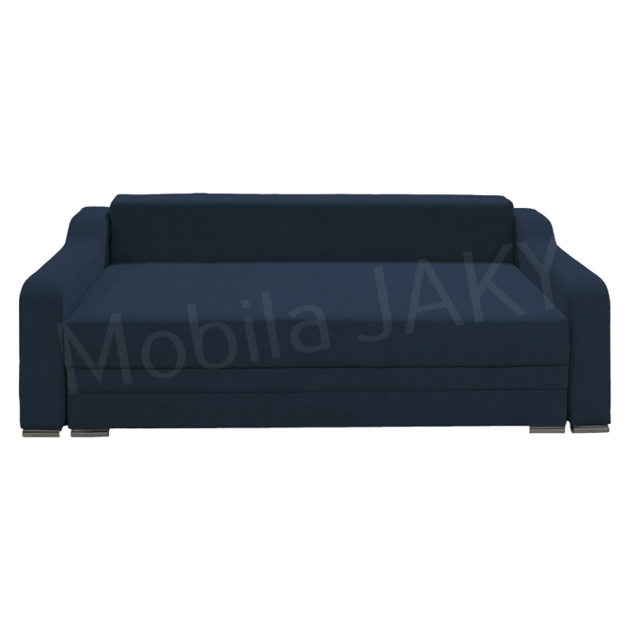 Canapea extensibila Gina, 3 locuri, bleumarin, cu lada de depozitare, dimensiune 226x98x78 cm [3]