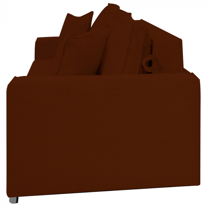 Canapea extensibila Lincoln cu lada de depozitare, L52 caramiziu, 230x100x82 [6]