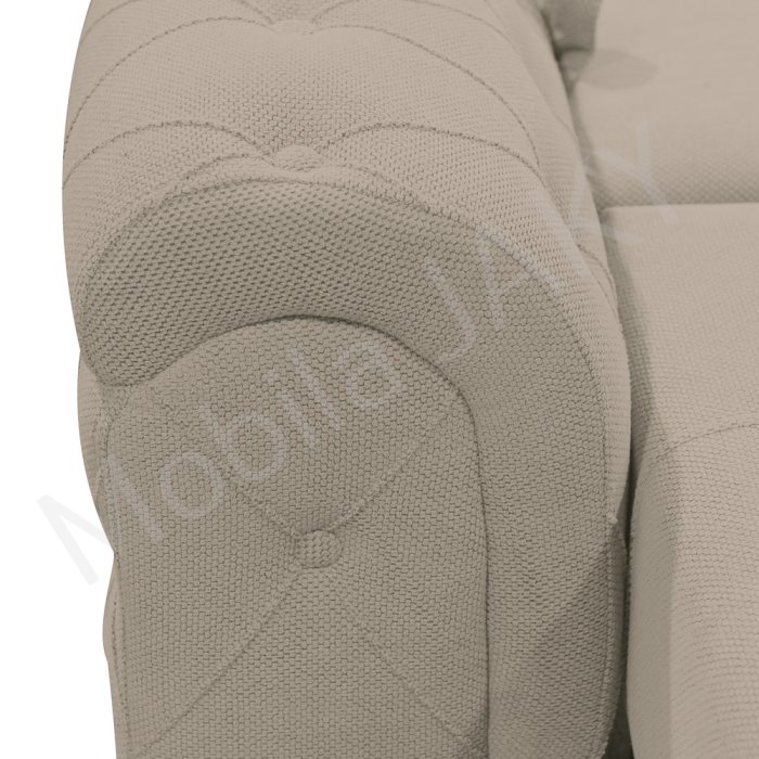 Canapea extensibila Lorena, 3 locuri, bej , cu lada de depozitare, dimensiune 247x96x78 cm [5]