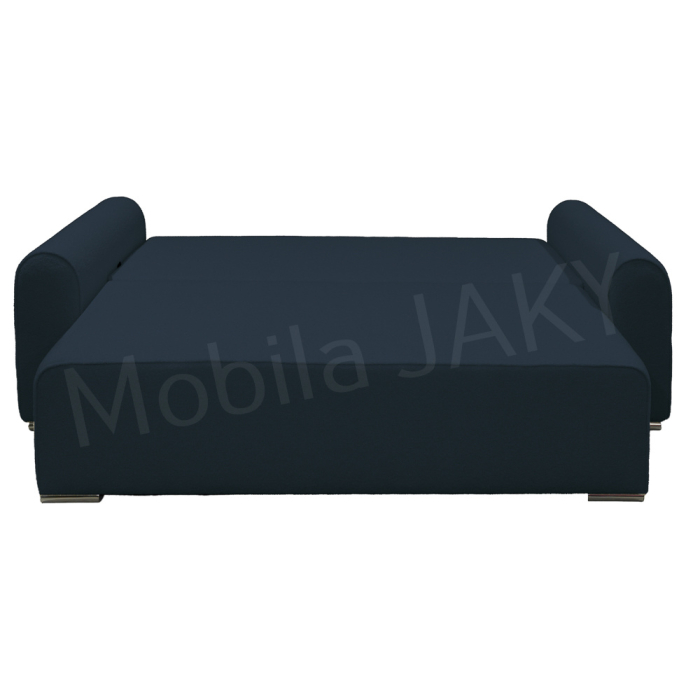 Canapea extensibila MELINA, 3 locuri, stofa boucle bleumarin 79, cu lada de depozitare, dimensiunea 244x100x80 cm [6]