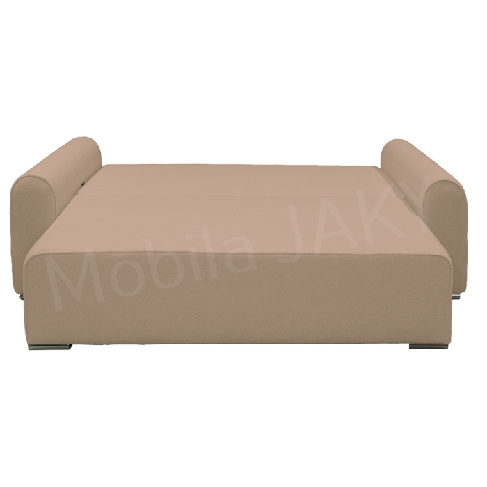 Canapea extensibila MELINA, 3 locuri, stofa boucle cappuccino 14, cu lada de depozitare, dimensiunea 244x100x80 cm [6]