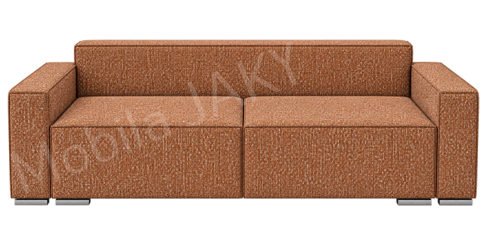 Canapea RIVA , stofa caramiziu P52, extensibila, cu lada de depozitare 230x100x82 [3]