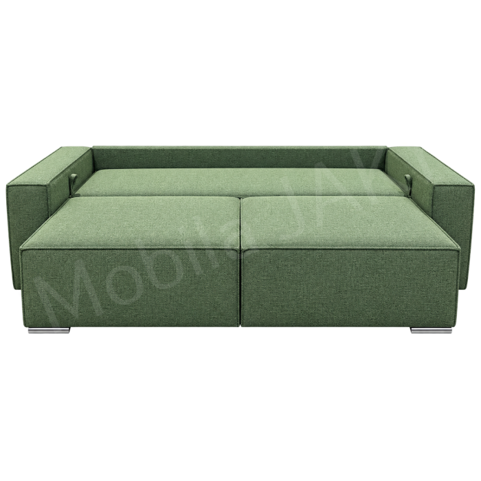 Canapea RIVA , stofa verde galbui P34, extensibila, cu lada de depozitare 230x100x82 [4]
