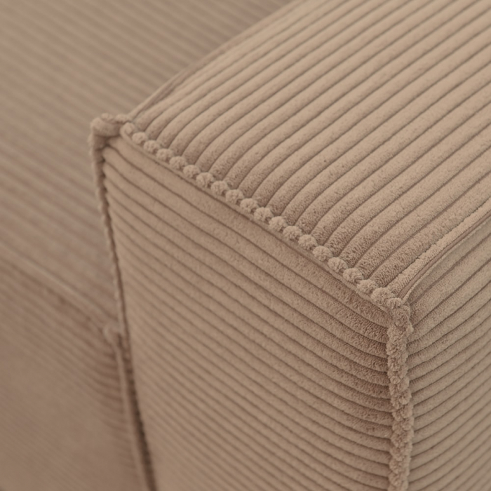 Coltar extensibil Lincoln mini stanga, cu lada de depozitare, 280*185*102 cm, cappuccino 17N [10]