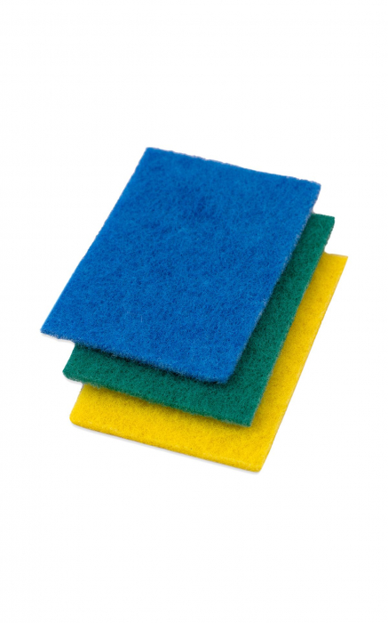 Laveta abraziva universala Misavan, 10*15cm, 3 buc/ set [1]