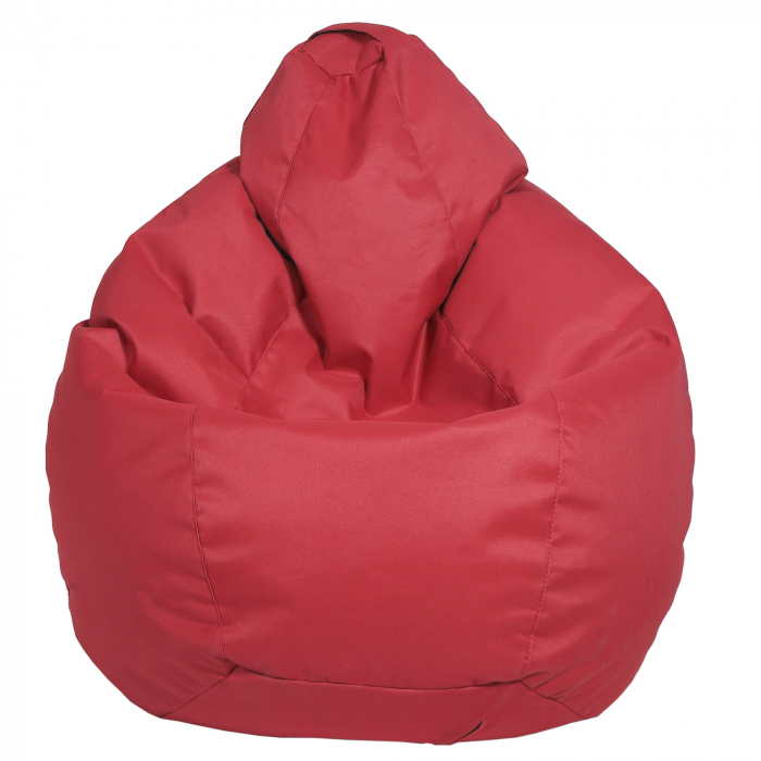 Mara - fotoliu puff - impermeabil - rosu [2]
