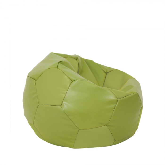 Mondo Ball - fotoliu puf - imitatie piele - verde [2]