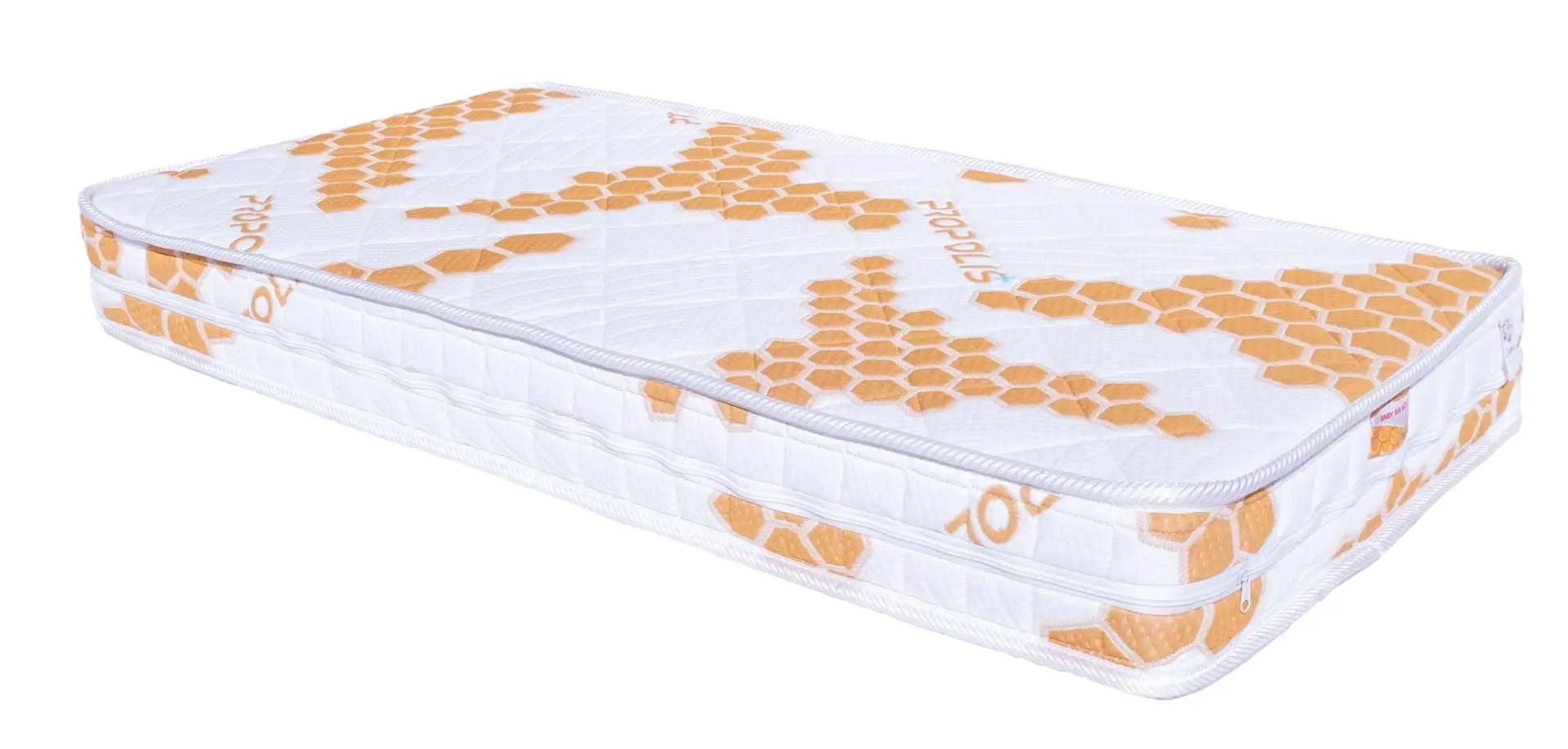 Saltea pentru copii BABY AIR MATS 120cm*60cm*12cm, tesatura tratata cu propolis, complet lavabila, husa detasabila din bumbac, fermitate ridicata [2]