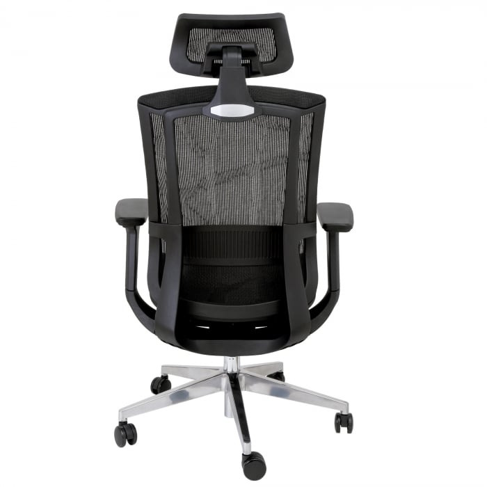 Scaun full mesh Lyon Lux - negru/negru [4]