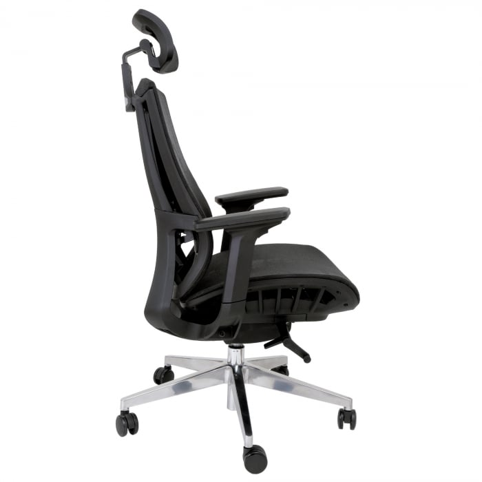 Scaun full mesh Lyon Lux - negru/negru [3]
