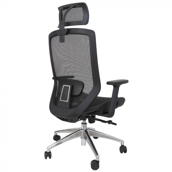 Scaun full mesh Nice Lux - negru/negru [5]