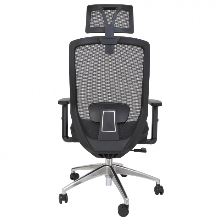 Scaun full mesh Nice Lux - negru/negru [4]