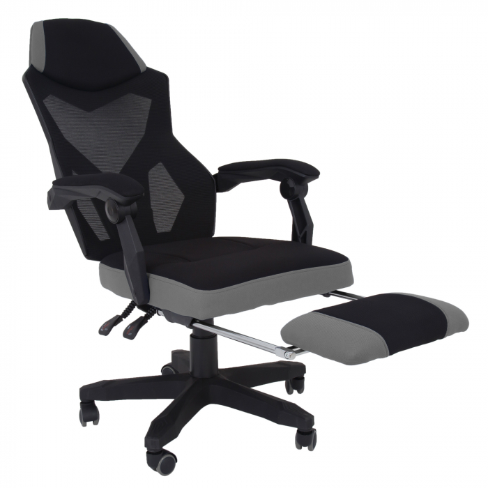 Scaun gaming Florenta - negru/gri [5]