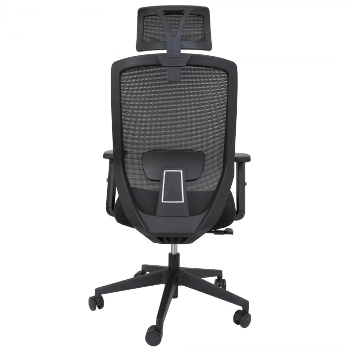 Scaun mesh Nice H - negru/negru [3]