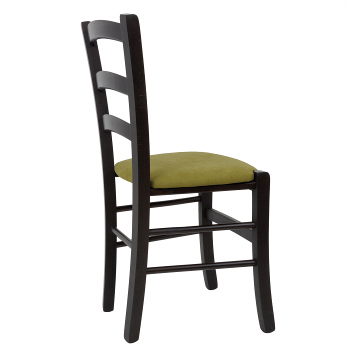 Scaun Paesana, cadru fag, culoare wenge, material stofa K2 verde [3]