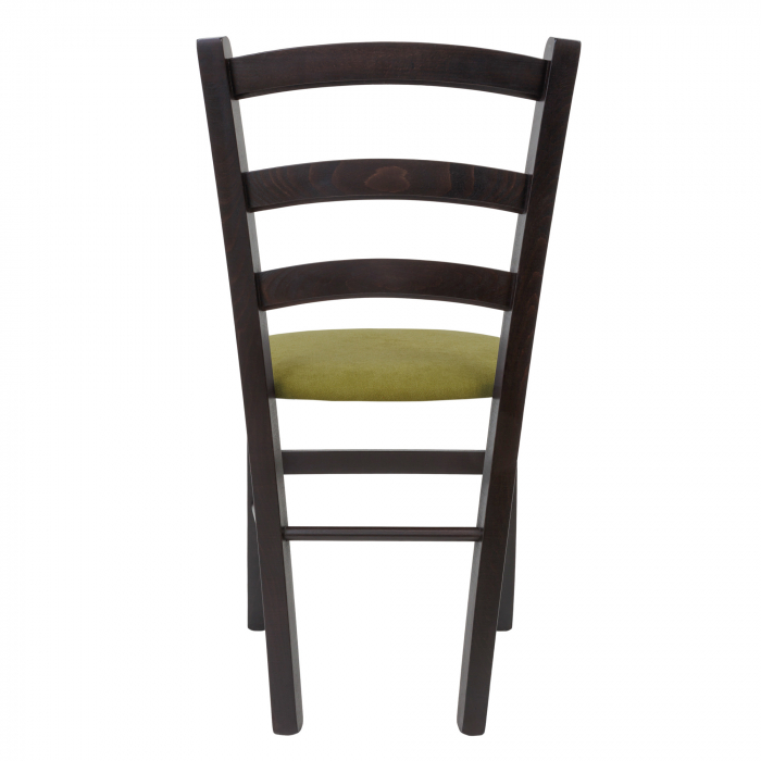 Scaun Paesana, cadru fag, culoare wenge, material stofa K2 verde [4]