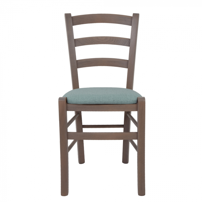 Scaun Paesana, cadru fag, culoare gri, material stofa G20 verde [2]