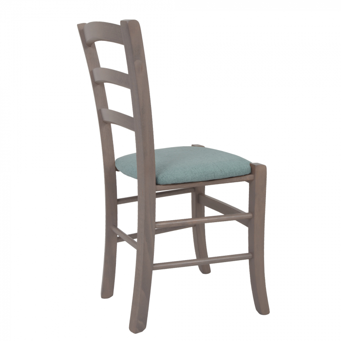 Scaun Paesana, cadru fag, culoare gri, material stofa G20 verde [3]