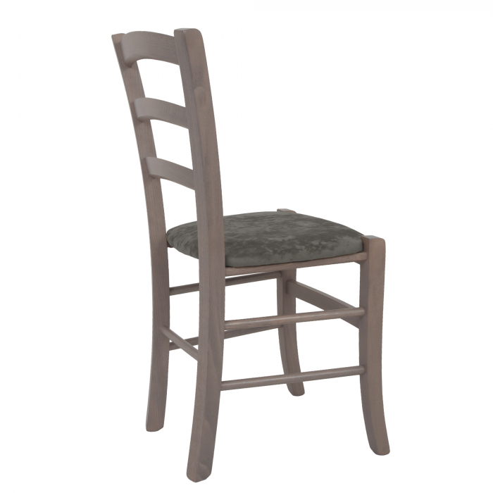 Scaun Paesana, cadru fag, culoare gri, material stofa E30 gri [3]