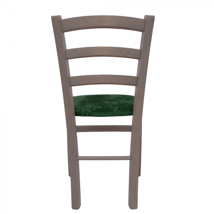 Scaun Paesana, cadru fag, culoare gri, material stofa E57 verde [4]