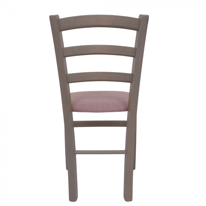 Scaun Paesana, cadru fag, culoare gri, material stofa G24 roz [4]