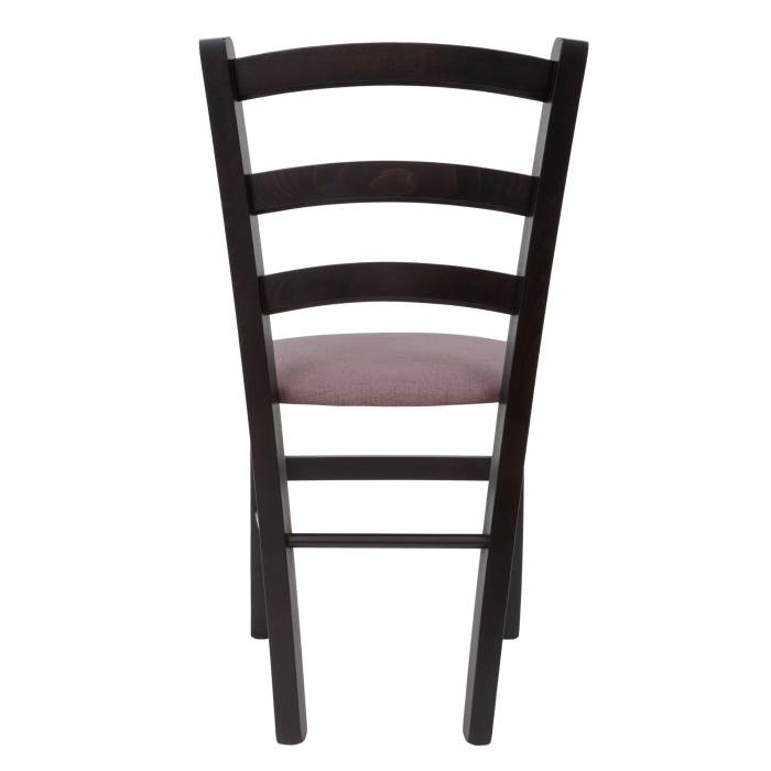Scaun Paesana, cadru fag, culoare wenge, material stofa G24 roz [4]