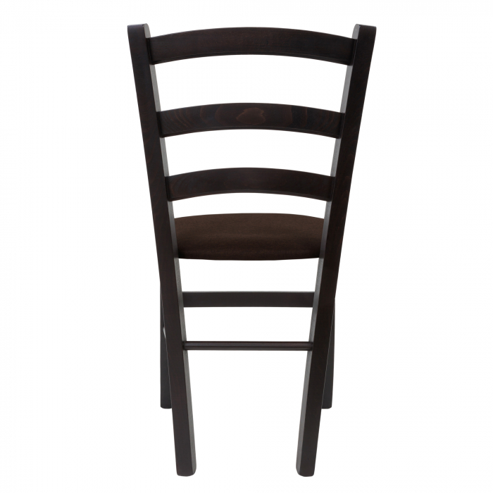 Scaun Paesana, cadru fag, culoare wenge, material stofa S16 maro [4]