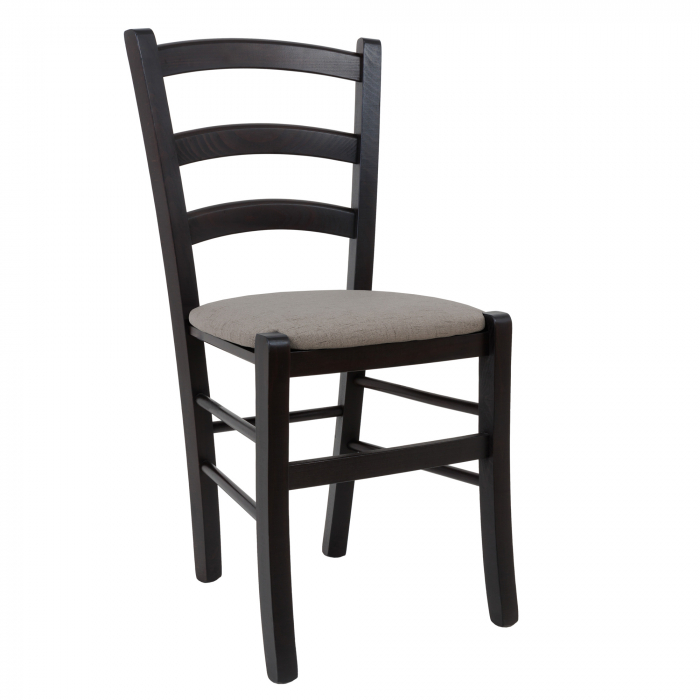Scaun Paesana, cadru fag, culoare wenge, material stofa G02 bej [1]