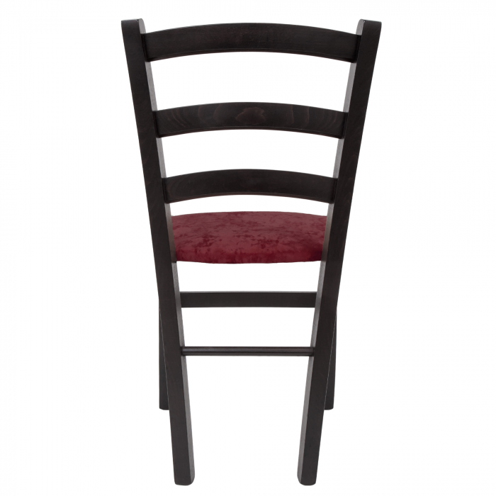 Scaun Paesana, cadru fag, culoare wenge, material stofa E42 visiniu [4]