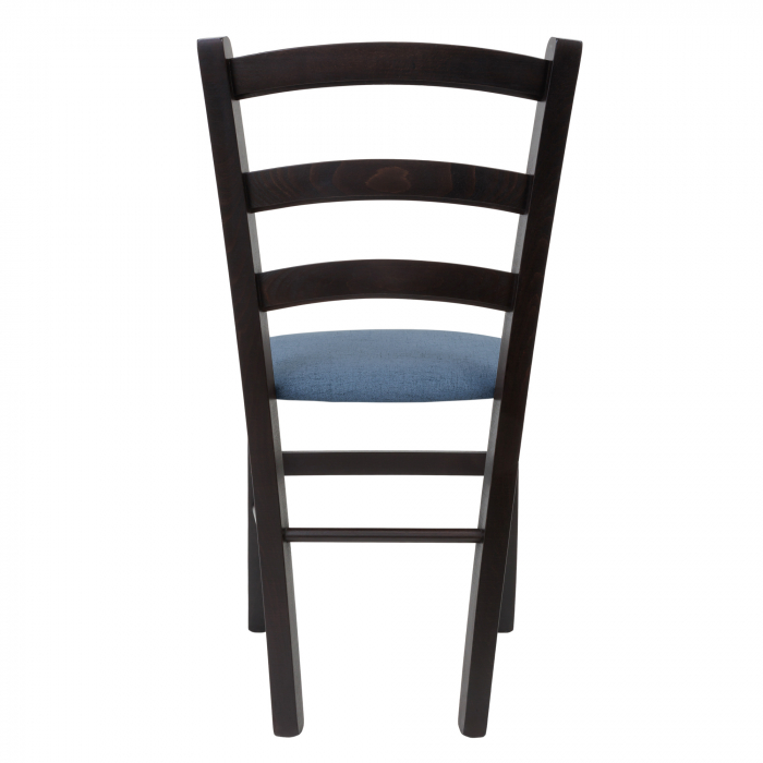 Scaun Paesana, cadru fag, culoare wenge, material stofa G22 albastru [4]