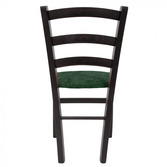 Scaun Paesana, cadru fag, culoare wenge, material stofa E57 verde [4]
