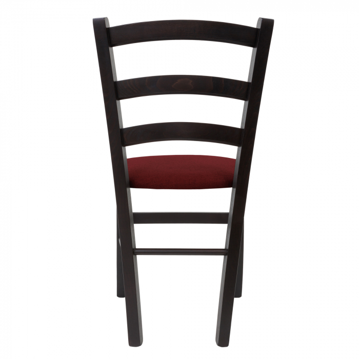 Scaun Paesana, cadru fag, culoare wenge, material stofa G16 rosu [4]