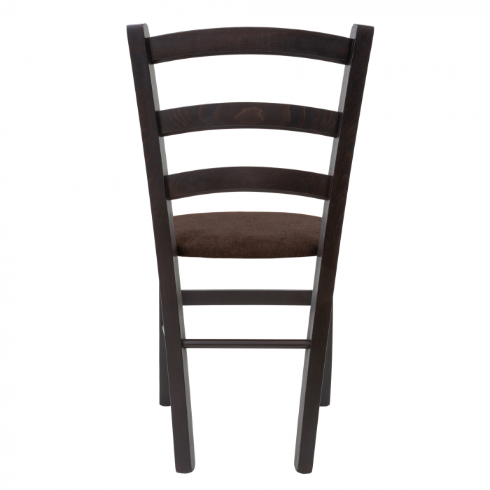 Scaun Paesana, cadru fag, culoare wenge, material stofa K7 maro [4]
