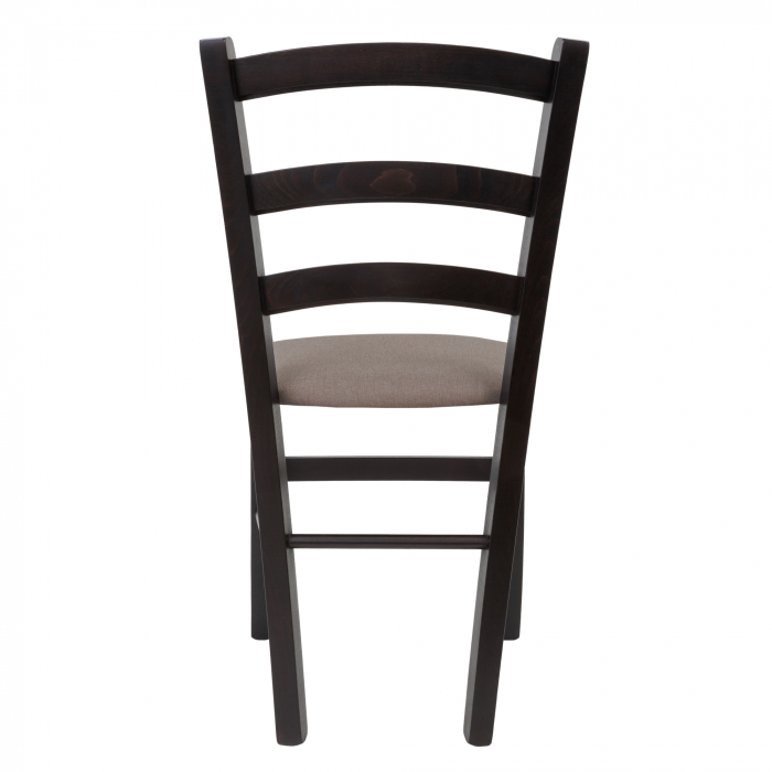 Scaun Paesana, cadru fag, culoare wenge, material stofa S17 bej [4]