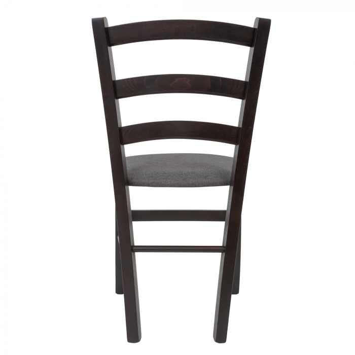 Scaun Paesana, cadru fag, culoare wenge, material stofa S21 gri [4]