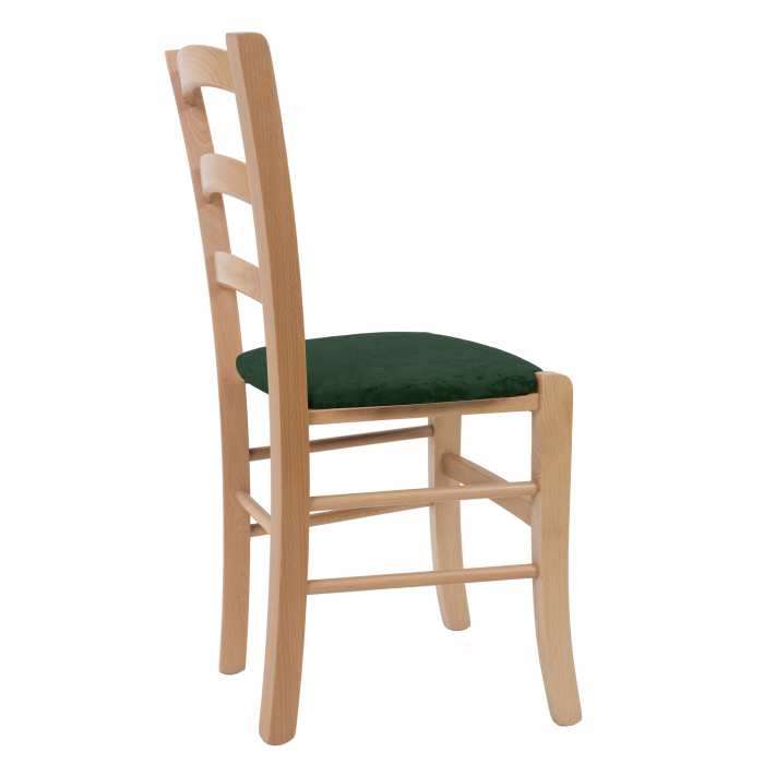 Scaun Paesana, cadru fag, material stofa E57 verde [3]