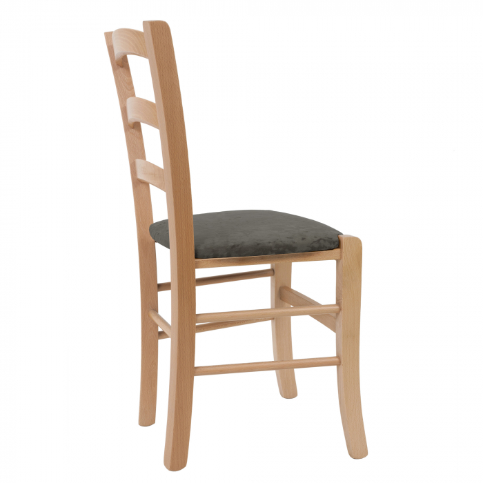 Scaun Paesana, cadru fag, material stofa E30 gri [3]