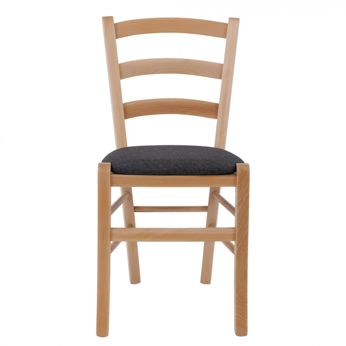 Scaun Paesana, cadru fag, material stofa S05 gri [2]