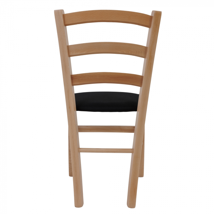 Scaun Paesana, cadru fag, material stofa S14 negru [4]