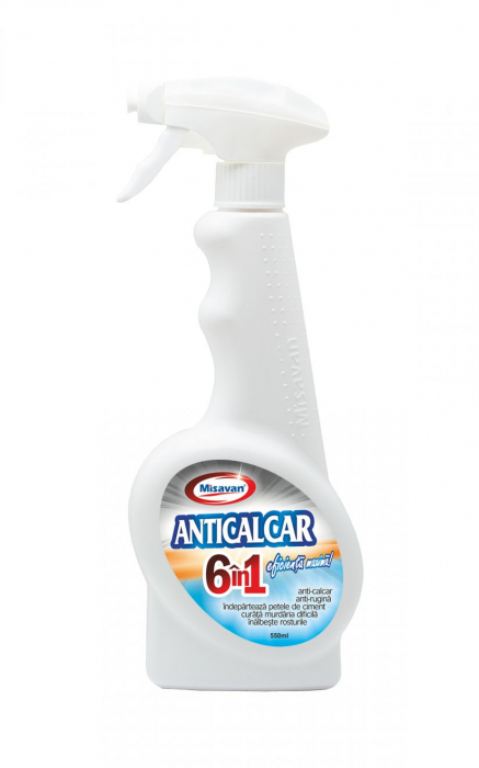 Solutie anticalcar multisuprafete Misavan 6in1 550ml [1]