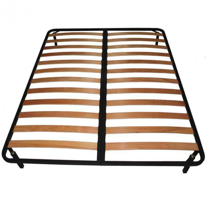 Somiera metalica cu picioare de 25cm, 120/200 cm [1]