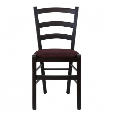 Scaun Paesana, cadru fag, culoare wenge, material stofa S78 bordo [1]
