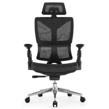 Scaun full mesh Nantes Lux - negru/negru [1]