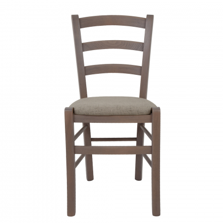 Scaun Paesana, cadru fag, culoare gri, material stofa G02 bej [1]