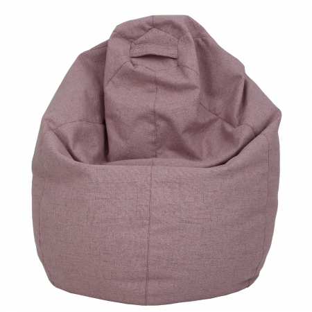 Mara - fotoliu puff - stofa G - roz 24