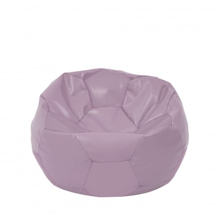 Fotolii Puf - Mondo Ball - fotoliu puf - imitatie piele - mov