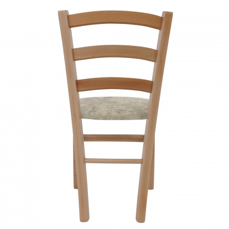 Scaun Paesana, cadru fag, material stofa E04 crem [3]